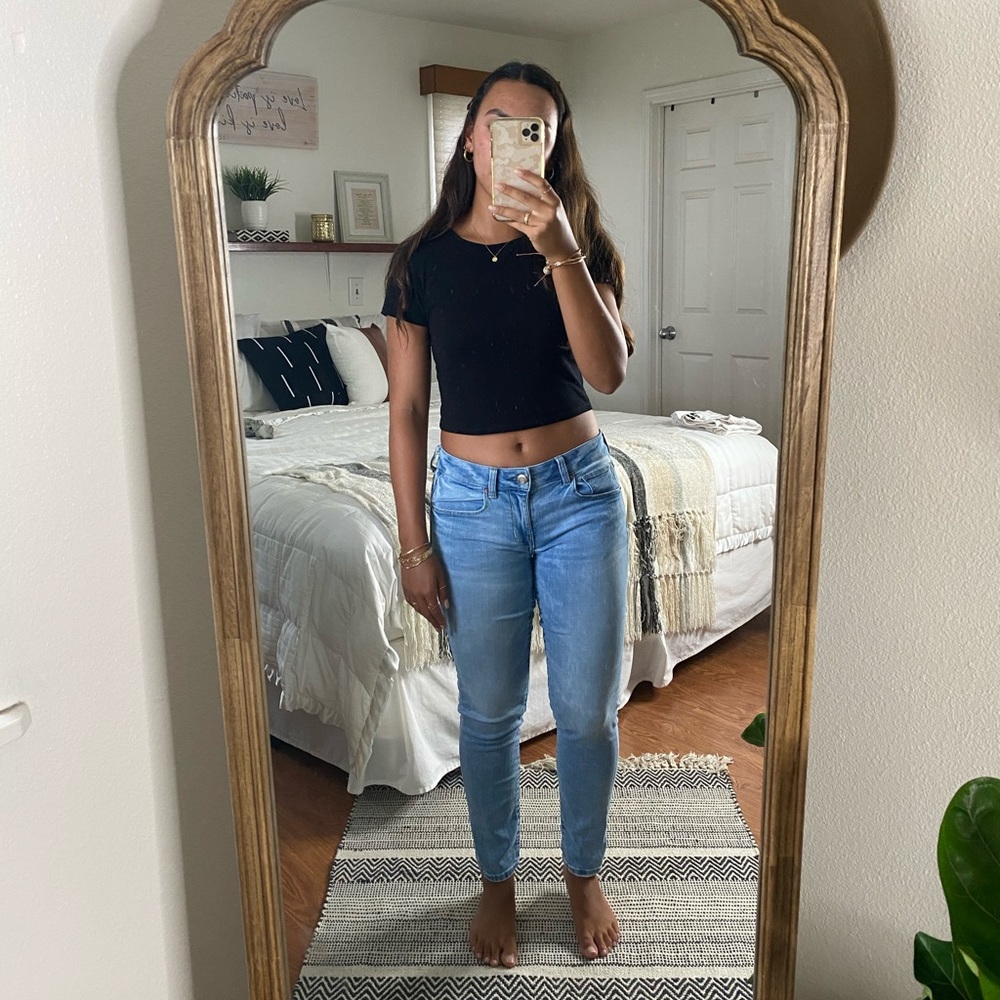 American Eagle Low Rise Skinny Jeans